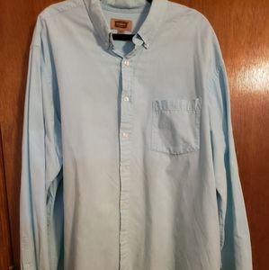 JCPennys Mens Long Sleeve Button Down Shirt